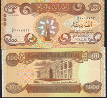 IRAK NLP 1000 Dinars AH1440 2018 SIGNATURE 19 Alaq     UNC. - Irak