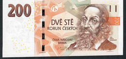 CZECH REPUBLIC P19 200 Korun 2018 #H18      UNC. - Tsjechië