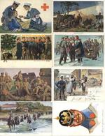 WK I Und Früher Partie Mit über 140 Meist Künstler-Karten Schönes Lot I-II - Weltkrieg 1914-18