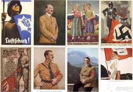 WK II Tolle Partie Von Circa 370 Ansichtskarten, Teils Gute Propaganda, Hitler, Usw., Aus Nachlass, Alles Eine Adresse I - Guerre 1939-45