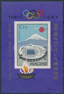 ** 1964 Olimpia (II.) - Tokió Vágott Blokk (5.000) - Andere & Zonder Classificatie