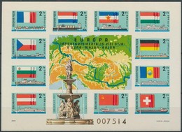 ** 1977 Európa Vízi útjai Vágott Blokk (25.000) - Sonstige & Ohne Zuordnung