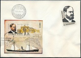 1988 Bélyegnap (61.) Vágott Blokk FDC (7.000) - Autres & Non Classés