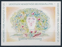 ** 1988 Szocfilex Vágott Blokk (4.000) - Altri & Non Classificati