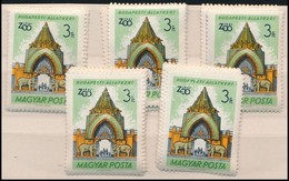 ** 1961 Budapesti Állatkert 20 Db Sor (20.000) - Altri & Non Classificati