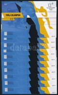 ** 2018 10 Db Téli Olimpia Emlékív (15.000) - Andere & Zonder Classificatie