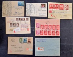 1946-1968 311 Db Levélpostai Küldemény Kiállítási Gyűjteményhez Feldolgozva: Küldeményfajtánként, Súlyfokozat Szerint, A - Andere & Zonder Classificatie