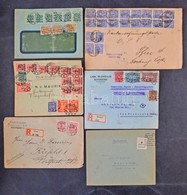 Deutsches Reich 1920-1923 Több Mint 280 Db Inflációs Küldemény: Levelek, Lapok, Csomagszállítók, Több Külföldre Küldve,  - Sonstige & Ohne Zuordnung