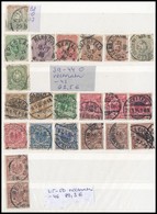 O Deutsches Reich 1877-1889 Sorok Variációkkal (Mi EUR 169,-) - Other & Unclassified