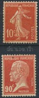 ** Franciaország 1906-1925 Mi 117 A X I Mi 144 (Mi EUR 40,-) - Andere & Zonder Classificatie