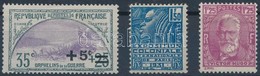 * Franciaország 1922-1933 Mi 148, 260, 289 (Mi EUR 59,-) - Andere & Zonder Classificatie