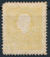 * 1858 2kr II. Világos Sárga, Centrált / Light Yellow, Centered. (Ferchenbauer EUR 1.750,-) Certificate: Steiner (sarokh - Other & Unclassified