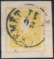 1858 2kr I. élénk Sárga Szín, Centrált / Yellow, Centered '(KECS)KEMÉT' (Ferchenbauer EUR 630,-) Certificate: Steiner - Sonstige & Ohne Zuordnung