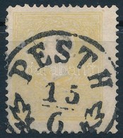 O 1858 2kr Világos Sárga II. / Light Yellow 'PESTH' Certificate: Steiner - Other & Unclassified