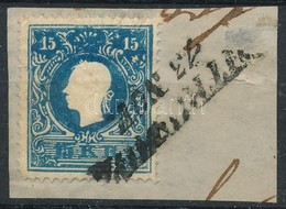 1858 15kr II. Erősen Túlfestékezett Nyomat / Strongly Overinked Copy ,,MITROWITZ' - Sonstige & Ohne Zuordnung