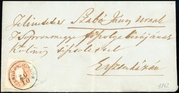 1862 5kr Távolsági Levélen (teljes Tartalommal) / On Cover With Full Content 'FERTÖ SZ. MIKLÓS' - 'ESZTERHÁZA' - Altri & Non Classificati