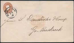 ~1862 10kr Díjjegyes Boríték / PS-cover 'SZEGEDIN' - Other & Unclassified
