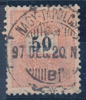 O 1898 50kr Korai Bélyegzéssel '97.DEC.20.', A Szabolcsi Bélyegújság XII. évfolyam 3-4. Számának Címlapján Található Bél - Other & Unclassified