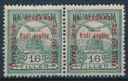 ** 1915 Hadisegély 16f Pár, 1 Bélyeg II. Típusú - Andere & Zonder Classificatie