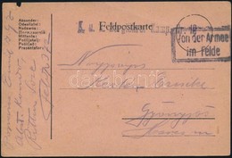 1918 Tábori Postai Levelezőlap ,,K.u.K. Bergführer Komp. Nr. 10. - Other & Unclassified