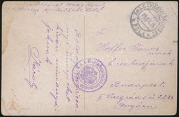 1915 Képeslap / Postcard 'K.u.k. Marinespitalskommando Pola' + 'MFP POLA' - Sonstige & Ohne Zuordnung