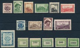 ** Nyugat-Magyarország VII. 1921 Teljes Sor és 5 Klf Portó Bélyeg (11.200) / Mi 69-79 + P1-P5 Signed: Bodor - Other & Unclassified