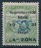 ** Nyugat-Magyarország II. 1921 Arató 50f Garancia Nélkül (18.000) - Other & Unclassified