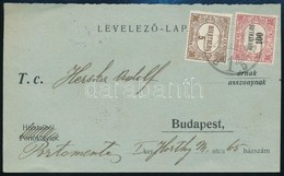 1923 Hivatalos 100f + 5K Levelezőlapon - Sonstige & Ohne Zuordnung