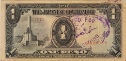 THE JAPANESE GOVERNMENT - ONE PESO (fiat Peso Philippin émis Par Le Gouvernement Japonais) - Philippines