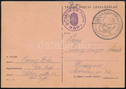 1940 Tábori Posta Levelezőlap Különféle VISSZATÉRT Bélyegzésekkel - Andere & Zonder Classificatie