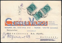 1941 Czinner Vilmos Céges Levelezőlapja - Andere & Zonder Classificatie