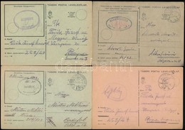 1942-1944 8 Db Levelezőlap, Levél - Autres & Non Classés