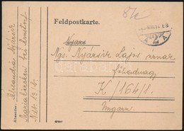1945 Tábori Posta Levelezőlap Németországból Magyarországra Küldve / Field Postcard From Germany To Hungary - Sonstige & Ohne Zuordnung