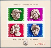 ** 1976 Bélyegnap (49.) Vágott Blokk Hátoldalán 'A MAGYAR POSTA AJÁNDÉKA' Felirattal (17.000) / Mi Bl 118 Imperforate Bl - Sonstige & Ohne Zuordnung