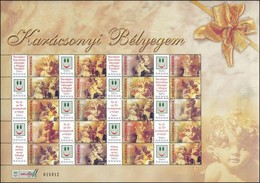 ** 2004 Karácsony Bélyegem 3 Klf Teljes ív, Sorszámozott (30.000) / Christmas 3 Different Complete Sheets With Numbers - Altri & Non Classificati