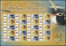 ** 2007 Ballagás Bélyegem II. Tintatartó,  Megszemélyesített Teljes ív  (13.500) - Sonstige & Ohne Zuordnung