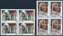 ** 1998 Teréz Anya Sor Négyestömb,
Mother Theresa
Mi 2662-2663 - Altri & Non Classificati