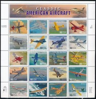 ** 1997 Repülőgépek ívsarki Húszastömb,
Airplanes Corner Block Of 20
Mi 2833-2852 - Altri & Non Classificati