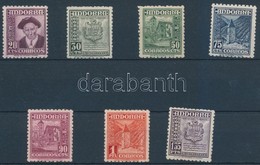 ** 1948 Forgalmi Sor Mi 44-50 (gumihiba) - Altri & Non Classificati