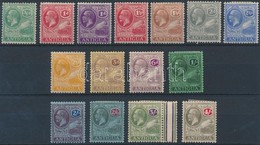 * 1921 Forgalmi Mi 45-47, 49-60 (apró Hibák) - Otros & Sin Clasificación