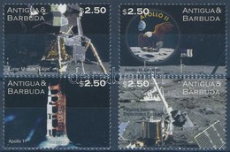 ** 2009 40 éve Járt Az Első Ember A Holdon; Csillagászat Nemzetközi Éve Sor Mi 4693-4696 - Sonstige & Ohne Zuordnung