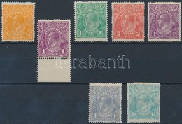 * 1914 Forgalmi értékek Mi 29, 31, 33, 35, 37-38, 40 - Other & Unclassified