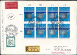 1988 Export Hologramos Kisív Expressz Ajánlott FDC - Andere & Zonder Classificatie