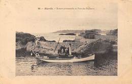 Biarritz.       64           Bateau Promenade Au Port Des Pêcheurs    (voir Scan - Biarritz