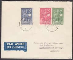 1953 Európai Ifjúsági Hivatal Sor Mi 976-978 FDC - Autres & Non Classés