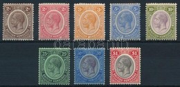 * Brit Honduras 1922 8 Klf Forgalmi Bélyeg Mi 90-92, 94-98 - Otros & Sin Clasificación