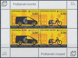 ** 2013 Europa CEPT Postai Járművek Blokk Mi 29 - Autres & Non Classés