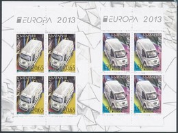 ** 2013 Europa CEPT Postai Járművek Bélyegfüzet Mi MH 12 - Other & Unclassified