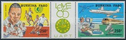 ** 1985 Közlekedés Hármascsík Mi 1073-1074 - Andere & Zonder Classificatie