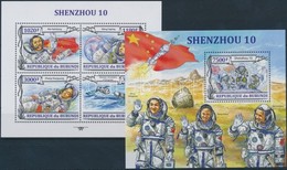 ** 2013 Shenzhou űrprogram Kisív + Blokk Mi 3133-3136 + 351 - Autres & Non Classés